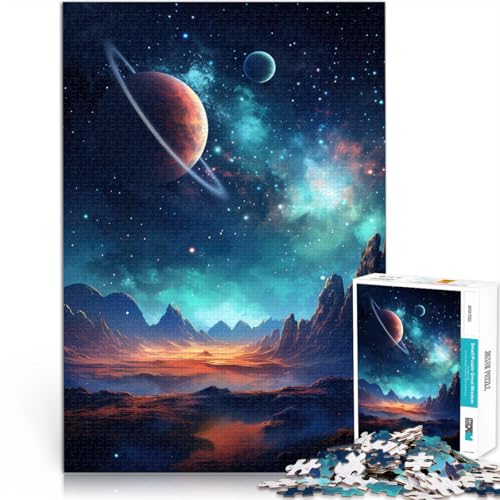 für Erwachsene 1000-Teile-Puzzle Kosmos-Kunstwerk Aus Karton Geeignet für Kinder ab 14 Jahren Dekomprimierendes intellektuelles Lernspielzeug tolles Geschenk。Größe:26x38cm/10.2x14.9Zoll für Erwachsene 1000-Teile-Puzzle Kosmos-Kunstwerk Aus Karton Geeignet für Kinder ab 14 Jahren Dekomprimierendes intellektuelles Lernspielzeug tolles Geschenk。Größe:26x38cm/10.2x14.9Zoll von ZONGJX
