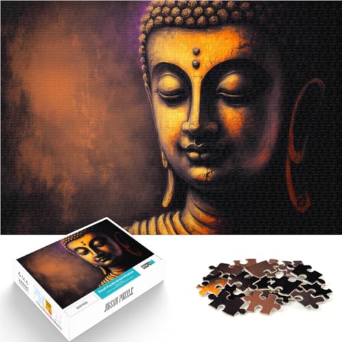 für Erwachsene 1000-teiliges Puzzle Der Buddha der göttlichen Präsenz Aus Holz ab 14 Jahren Heimdekorationsspiel Gutes Geschenk。Größe:50x75cm/19.6x29.5Zoll für Erwachsene 1000-teiliges Puzzle Der Buddha der göttlichen Präsenz Aus Holz ab 14 Jahren Heimdekorationsspiel Gutes Geschenk。Größe:50x75cm/19.6x29.5Zoll von ZONGJX