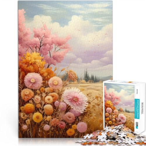 für Erwachsene 1000-teiliges Puzzle Herbstblumen Aus Karton ab 14 Jahren Spielzeug-Wanddekoration Geburtstags- und einzigartige Geschenke。Größe:26x38cm/10.2x14.9Zoll für Erwachsene 1000-teiliges Puzzle Herbstblumen Aus Karton ab 14 Jahren Spielzeug-Wanddekoration Geburtstags- und einzigartige Geschenke。Größe:26x38cm/10.2x14.9Zoll von ZONGJX