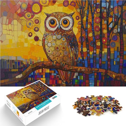 für Erwachsene Puzzles 1000 Teile Puzzles Eule im Wald Aus Holz für und ab 14 Jahren Familienspiel für und EIN Kunstwerk。Größe:50x75cm/19.6x29.5Zoll für Erwachsene Puzzles 1000 Teile Puzzles Eule im Wald Aus Holz für und ab 14 Jahren Familienspiel für und EIN Kunstwerk。Größe:50x75cm/19.6x29.5Zoll von ZONGJX
