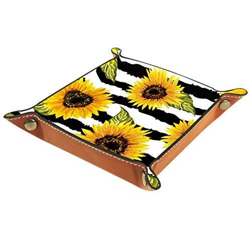 ZORE_FINE5 Folding Rolling Dice Games Tray Leather Square Jewelry Trays & Watch, key, coin, candy Storage Box Sunflower Stripe Zickzack Line ZORE_FINE5 Folding Rolling Dice Games Tray Leather Square Jewelry Trays & Watch, key, coin, candy Storage Box Sunflower Stripe Zickzack Line von ZORE_FINE5