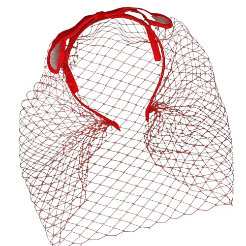 Vintage-Schleier-Haarband für Damen, 1920er-Jahre-Kostüm-Requisiten, Haarband für formelle Partys und modische Frauen, Halloween-Fascinator von ZORESCOLEO