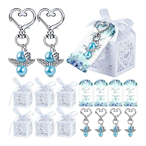 ZORESCOLEO 144 Stück Schlüsselanhänger mit Taufgeschenkboxen Kraftpapier Legierung Schlüssel Ringe Anhänger Hochzeitsgeschenk für Tasche ZORESCOLEO 144 Stück Schlüsselanhänger mit Taufgeschenkboxen Kraftpapier Legierung Schlüssel Ringe Anhänger Hochzeitsgeschenk für Tasche von ZORESCOLEO