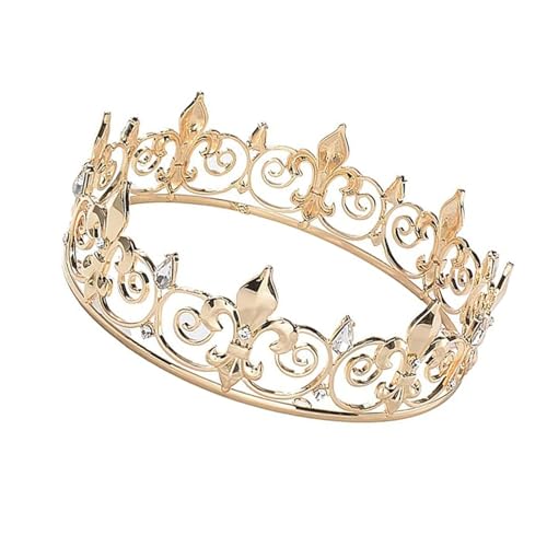 ZORESCOLEO Blingbling Haarreifen für Herren, Geburtstagsparty, eleganter Kuchen, Wassertropfen, Kristallkönig, Kopfbedeckung, Kostüm ZORESCOLEO Blingbling Haarreifen für Herren, Geburtstagsparty, eleganter Kuchen, Wassertropfen, Kristallkönig, Kopfbedeckung, Kostüm von ZORESCOLEO