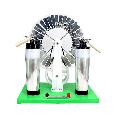 ZORESCOLEO Elektrostatischer Induktionsgenerator, elektrostatische Induktion, Demonstration, Lehrwerkzeug, praktische Physik-Experimentierversorgung von ZORESCOLEO
