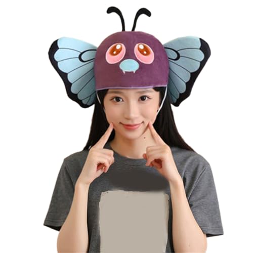 ZORESCOLEO Leichtes Schmetterlings-Kostüm, Kopfschmuck, verstellbarer Riemen, Fotografie-Requisiten für Kinder, Party-Themenverkleidungen von ZORESCOLEO