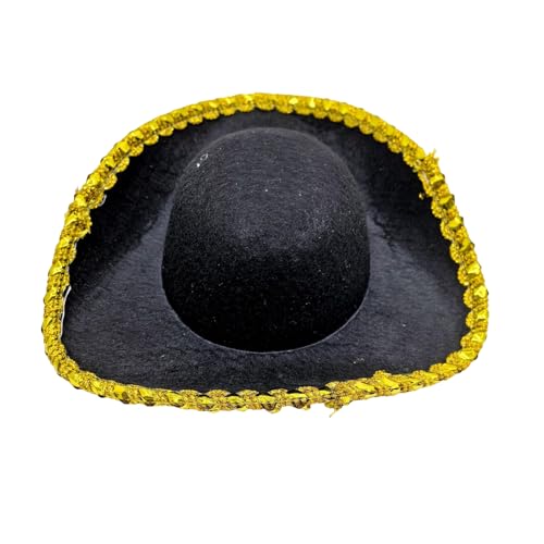 ZORESCOLEO Piratenhut Gelber Brim Lustige Kostümkappen Für Halloween Kostümzubehör Cosplay Dress Up ZORESCOLEO Piratenhut Gelber Brim Lustige Kostümkappen Für Halloween Kostümzubehör Cosplay Dress Up von ZORESCOLEO