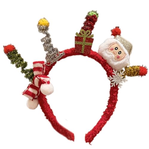 ZORESCOLEO Weiches und verstellbares Rentiergeweih-Stirnband, Haar-Accessoire, Weihnachts-Kopfschmuck für Feiertage, Partys und Cosplay ZORESCOLEO Weiches und verstellbares Rentiergeweih-Stirnband, Haar-Accessoire, Weihnachts-Kopfschmuck für Feiertage, Partys und Cosplay von ZORESCOLEO