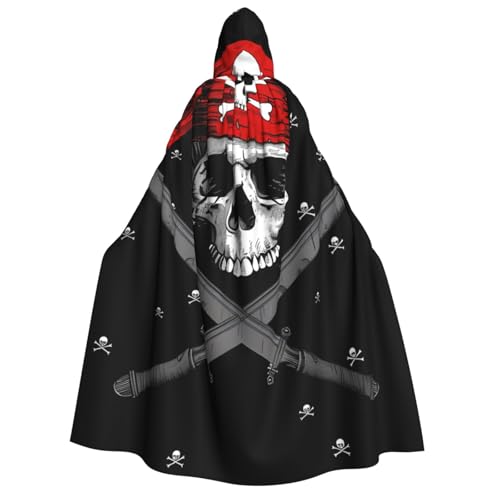 ZORIN Halloween-Kapuzenumhang, 150 cm, schwarzer Totenkopf-Umhang, ausgefallener Umhang mit Kapuze, Umhang für Halloween, Weihnachten, Kostüm, Sensenmann, Vampir-Party, Teufel, Hexe, Zauberer, Cosplay ZORIN Halloween-Kapuzenumhang, 150 cm, schwarzer Totenkopf-Umhang, ausgefallener Umhang mit Kapuze, Umhang für Halloween, Weihnachten, Kostüm, Sensenmann, Vampir-Party, Teufel, Hexe, Zauberer, Cosplay von ZORIN
