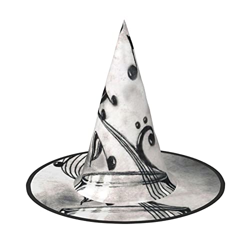 ZORIN Halloween Witches Hat Adult Wizard Hats Fancy Dress Music Wine In Cup Witches Hat Halloween Costume Decors for Cosplay Party Pets Garden von ZORIN
