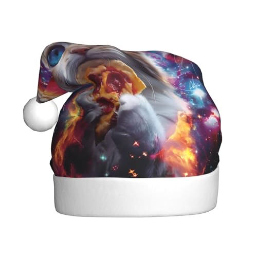 ZORIN Weihnachtsmütze, Universum, Katzenfutter, Uni, bequem, Plüsch, für Weihnachten, Neujahr, Urlaub, Partyzubehör ZORIN Weihnachtsmütze, Universum, Katzenfutter, Uni, bequem, Plüsch, für Weihnachten, Neujahr, Urlaub, Partyzubehör von ZORIN