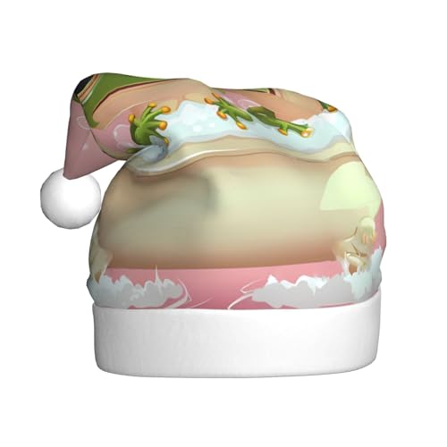 ZORIN Weihnachtsmütze, Weihnachtsmütze, Blasen, Sommerfrosch, Uni, Komfort-Plüsch, für Weihnachten, Neujahr, Urlaub, Partyzubehör ZORIN Weihnachtsmütze, Weihnachtsmütze, Blasen, Sommerfrosch, Uni, Komfort-Plüsch, für Weihnachten, Neujahr, Urlaub, Partyzubehör von ZORIN