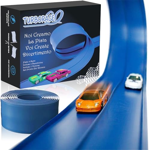 ZORKAM - Turborace Pista Autos – Spiel für Kinder – Geschwindigkeit 4 m Turborace – Abenteuerspiel Geschenkidee für Kinder 3 4 5 6 7 Jahre zum Geburtstag ZORKAM - Turborace Pista Autos – Spiel für Kinder – Geschwindigkeit 4 m Turborace – Abenteuerspiel Geschenkidee für Kinder 3 4 5 6 7 Jahre zum Geburtstag von ZORKAM