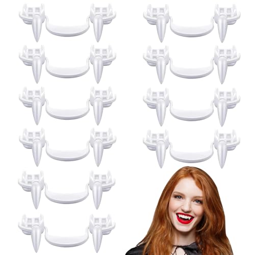 Halloween Reißzähne,Einziehbare Halloween Vampirzähne Reißzähne,Halloween Vampir Fangs,für Werwolf Cosplay Hosenträger Zähne Party Requisiten Erwachsene Karneval Party Kostüm (10 Stück Reißzähne) Halloween Reißzähne,Einziehbare Halloween Vampirzähne Reißzähne,Halloween Vampir Fangs,für Werwolf Cosplay Hosenträger Zähne Party Requisiten Erwachsene Karneval Party Kostüm (10 Stück Reißzähne) von ZOSIGN