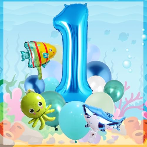ZOSIGN Meerestiere Ballons, 28 Stück Ozean Geburtstag Balloon, Luftballons 1.Geburtstag Ozean Tiere, Meerestiere Geburtstag Deko, für Kinder Geburtstag Motto Dekorationen ZOSIGN Meerestiere Ballons, 28 Stück Ozean Geburtstag Balloon, Luftballons 1.Geburtstag Ozean Tiere, Meerestiere Geburtstag Deko, für Kinder Geburtstag Motto Dekorationen von ZOSIGN
