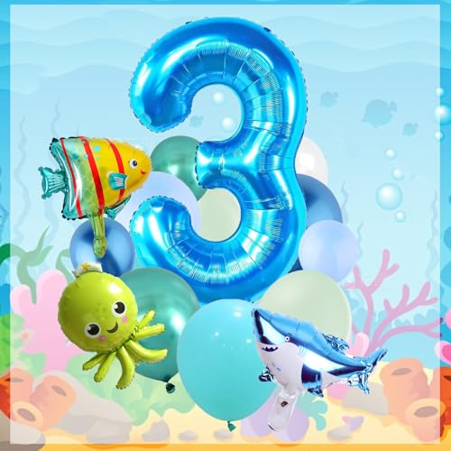 ZOSIGN Meerestiere Ballons, 28 Stück Ozean Geburtstag Balloon, Luftballons 3.Geburtstag Ozean Tiere, Meerestiere Geburtstag Deko, für Kinder Geburtstag Motto Dekorationen ZOSIGN Meerestiere Ballons, 28 Stück Ozean Geburtstag Balloon, Luftballons 3.Geburtstag Ozean Tiere, Meerestiere Geburtstag Deko, für Kinder Geburtstag Motto Dekorationen von ZOSIGN