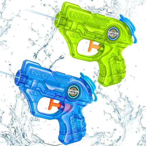 Wasserpistole Spielzeug Kinder, 2pcs Wasserpistole Klein, Mini Wasserpistolen Spritzpistole, Water Gun, Wasserpistolen, Spritzpistolen für Kinder, Wasserpistole für Kinder von ZOSIGN