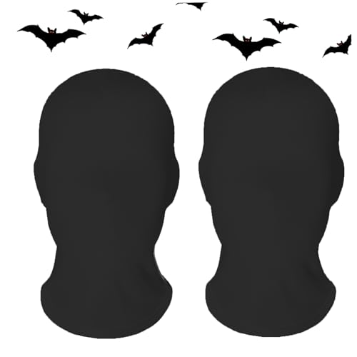 ZOSIGN 2 Stück Vollgesichtsmaske Schwarz,Halloween Masken Vollgesichts,Vollgesichtsmaske Halloween,Atmungsaktive Vollkopfmaske,Unisex Gesichtslose Maske,für Halloween Party Kostüm Cosplay ZOSIGN 2 Stück Vollgesichtsmaske Schwarz,Halloween Masken Vollgesichts,Vollgesichtsmaske Halloween,Atmungsaktive Vollkopfmaske,Unisex Gesichtslose Maske,für Halloween Party Kostüm Cosplay von ZOSIGN