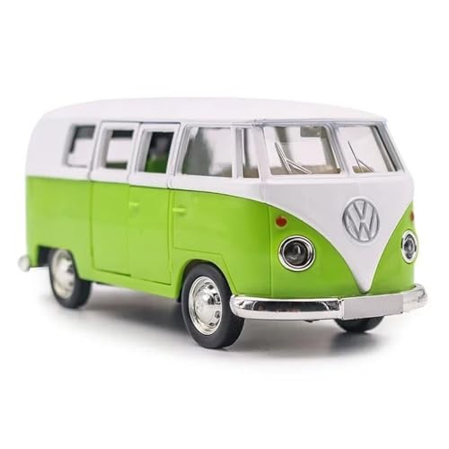 Ansicht Autos 1/36 for T1 Bus Miniatur-Auto Legierung Geformt Metall Skala Fahrzeugmodell Memory-Geschenk Sammlung oder Geschenk(grün) von ZOUSANG
