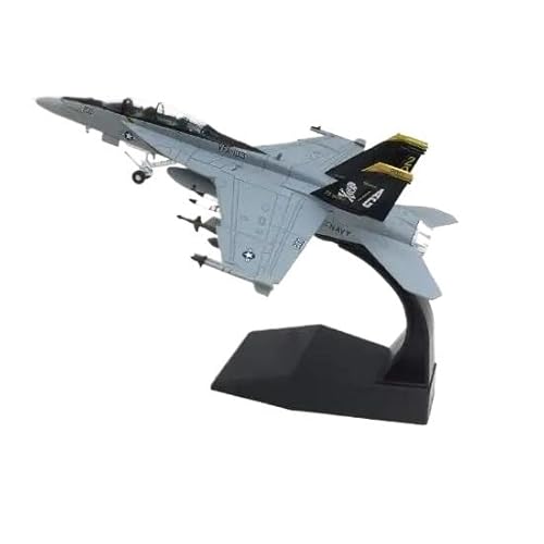 Decorate Airplane 1/100 for USA F-14 Tomcat Jolly Roger Squadron Vf103 Boeing Military Bomber Scale Alloy Fighter Model for Collection or Gift (Size : F18B Strike Fighter) von ZOUSANG