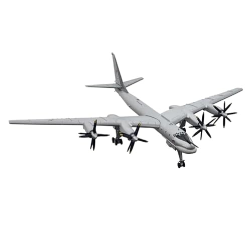 ZOUSANG Decorate Airplane 1/200 for den russischen Tu-95 Fighter White Swan Bomber Tu95 Militärflugzeugmodell, statische Maßstabsflugzeuge for Collection or Gift ZOUSANG Decorate Airplane 1/200 for den russischen Tu-95 Fighter White Swan Bomber Tu95 Militärflugzeugmodell, statische Maßstabsflugzeuge for Collection or Gift von ZOUSANG