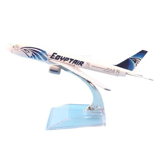 ZOUSANG Decorate Airplane 16 cm for Egypt Air Airways Boeing 777 B777 Flugzeug Modell W Stehen Flugzeug Metall Legierung Flugzeug Modell for Collection or Gift ZOUSANG Decorate Airplane 16 cm for Egypt Air Airways Boeing 777 B777 Flugzeug Modell W Stehen Flugzeug Metall Legierung Flugzeug Modell for Collection or Gift von ZOUSANG