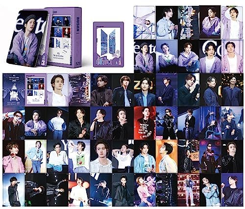 BTS-Fotokarten, 54 Stück, Kpop BTS Lomo Karten, BTS Merchandise, BTS Mini-Bilderkarten, BTS-Karten, Bangtan Boys Fotokarten (Set E) von ZPPLD