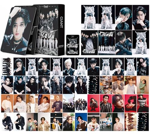 Stray Kids Lomo Karten 54Pcs,Kpop Stray Kids Photocard,Lomo Cards,Stray Kids Giant Neue Album Card Stray Kids Karten Kpop StrayKids Fotokarten von ZPPLD
