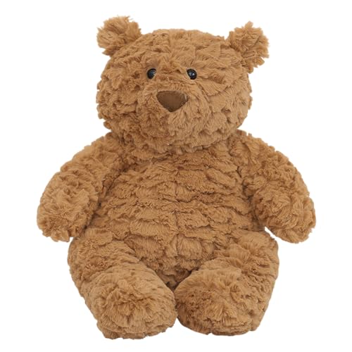 ZPSOSPZ Teddybär Plüschtiere, Plüsch Classic Bear 28cm, Bär Kissen Puppe, Gefüllte Bären, Kuscheltier, Plüschtier, Teddybär, Geeignet Für Kinder, Jungen Und Mädchen (Braun) von ZPSOSPZ