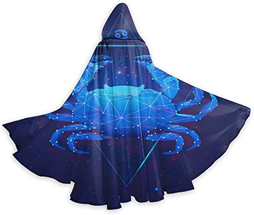 Astrologie Blauer Krebs Sternzeichen Halloween Kapuzenumhang Erwachsene Männer und Frauen Umhänge Cosplay Party Supplies Kleid Kleidung Geschenk Kostüme Astrologie Blauer Krebs Sternzeichen Halloween Kapuzenumhang Erwachsene Männer und Frauen Umhänge Cosplay Party Supplies Kleid Kleidung Geschenk Kostüme von ZQBDFC