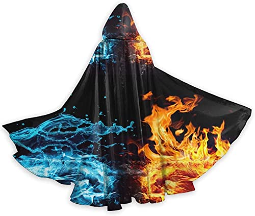 Eis und Feuer kollidieren in einer Faust Duel Halloween Kapuzenumhang Erwachsene Herren und Damen Umhänge Cosplay Party Supplies Kleid Kleidung Geschenk Kostüme Eis und Feuer kollidieren in einer Faust Duel Halloween Kapuzenumhang Erwachsene Herren und Damen Umhänge Cosplay Party Supplies Kleid Kleidung Geschenk Kostüme von ZQBDFC