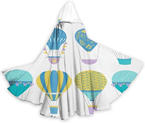 Outdoor Heißluftballon Halloween Umhang mit Kapuze Umhang Erwachsene Kostüm 59 Zoll für Weihnachten Halloween Cosplay Kostüme Outdoor Heißluftballon Halloween Umhang mit Kapuze Umhang Erwachsene Kostüm 59 Zoll für Weihnachten Halloween Cosplay Kostüme von ZQBDFC