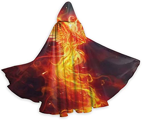 ZQBDFC Cooler Phoenix Rose Halloween Kapuzenumhang Erwachsene Herren Damen Umhang Cosplay Party Zubehör Kleid Kleidung Geschenk Kostüme, 40,6 x 150,9 x 180,9 cm ZQBDFC Cooler Phoenix Rose Halloween Kapuzenumhang Erwachsene Herren Damen Umhang Cosplay Party Zubehör Kleid Kleidung Geschenk Kostüme, 40,6 x 150,9 x 180,9 cm von ZQBDFC