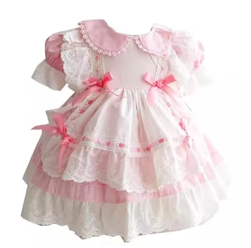 ZQIAOYUUPHOWF Männer Und Frauen Sissy Mini Kleid Maid Cosplay Kostüme Lolita,Männer,L von ZQIAOYUUPHOWF