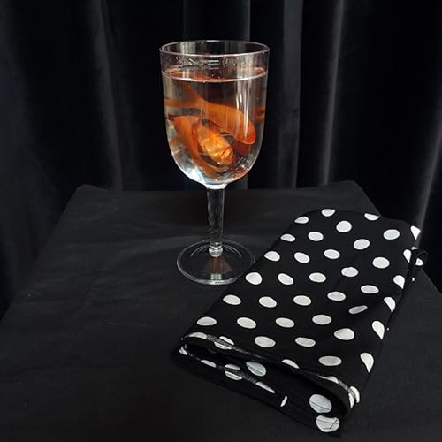 Stage Magic Tricks Goldfisch in einem Kelch Fisch erscheint in leerer Tasse Magia Magier Illusions Gimmick Requisiten Mentalismus Klassische magische Requisiten von ZQION