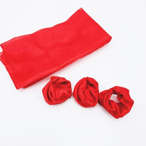 ZQION BEKOS Magic Trick - Instant Knots Slide Off Silk | Close-Up & Stage Illusion | Professional Magician Prop | Visual Silk Escape Accessory von ZQION