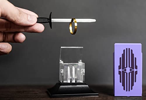 ZQION Penetrating Sword/Sword Through Ring Magic Tricks, Close Up Magic Props Magic Accessories Ring Magic Gimmick Classic Toys ZQION Penetrating Sword/Sword Through Ring Magic Tricks, Close Up Magic Props Magic Accessories Ring Magic Gimmick Classic Toys von ZQION