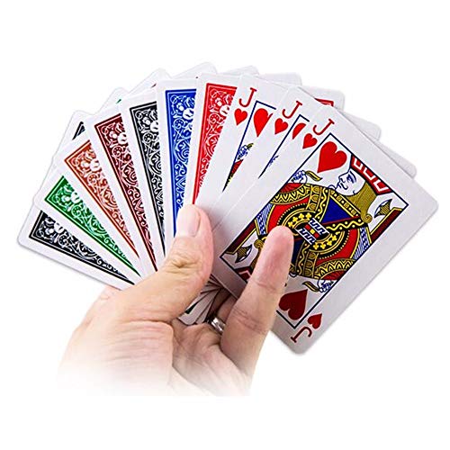 ZQION Farbwechselnde Karte, Zaubertricks, Kartensets, Zauberkarten, Gimmick, Mentalismus, magische Illusion, magische Requisiten von ZQION