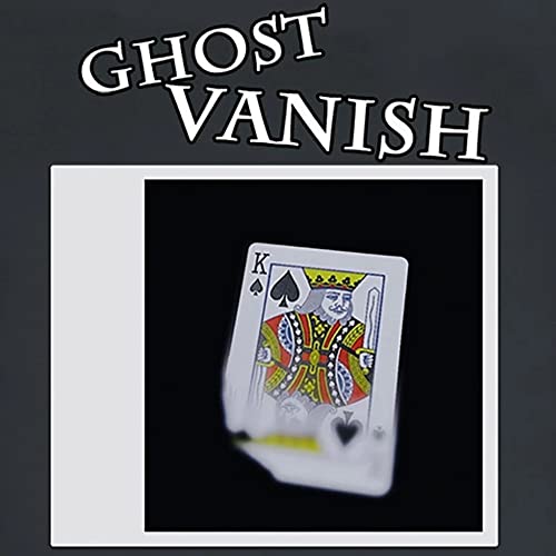 ZQION Ghost Vanishing Magic Tricks Spielkarte verschwindende magische Karten Gimmicks Nahaufnahme Straße Illusion Magic Mentalismus Puzzle Spielzeug von ZQION