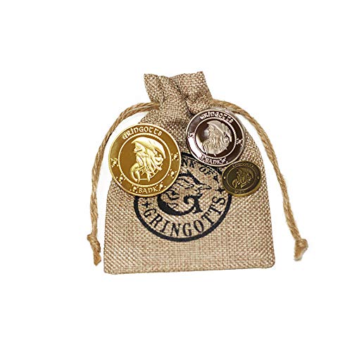 ZQION HP Zauberer Bank-Münzen und Tasche Magic Tricks Coin Gimmick Kinder Spielzeug Party Kinder Geschenke ZQION HP Zauberer Bank-Münzen und Tasche Magic Tricks Coin Gimmick Kinder Spielzeug Party Kinder Geschenke von ZQION