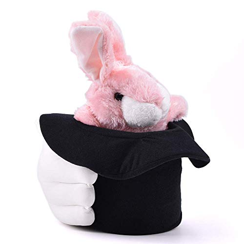 ZQION Hase im Hut, Handpuppe, Zaubertricks, BühnenIllusions-Requisiten, Magisches Gimmick-Comedy-Zauberset ZQION Hase im Hut, Handpuppe, Zaubertricks, BühnenIllusions-Requisiten, Magisches Gimmick-Comedy-Zauberset von ZQION