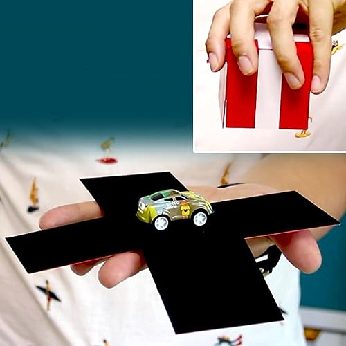 ZQION Illusion Box 2.0 Stage Magic Tricks Kids Magic Show Street Magic Props Comedy Illusions Zaubertrick Bestes Geschenk Zauberauto Aussehen Magie von ZQION