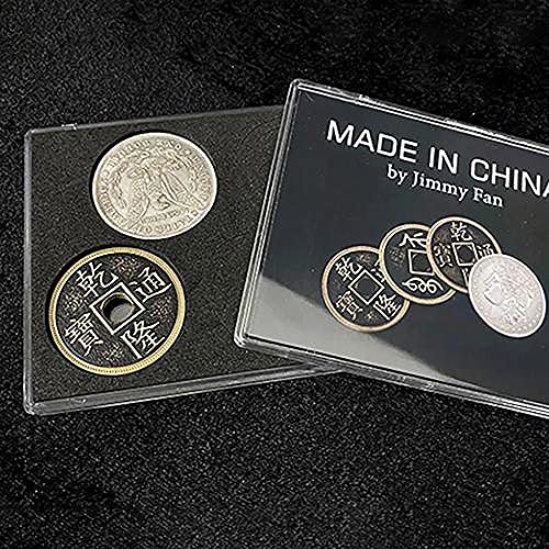 ZQION Made in China Magic Tricks Silber Messing Münze erscheinen verschwinden Verwandeln Mgaic Gimmicks Nahaufnahme Bühne Illusionen Requisiten Mentalismus ZQION Made in China Magic Tricks Silber Messing Münze erscheinen verschwinden Verwandeln Mgaic Gimmicks Nahaufnahme Bühne Illusionen Requisiten Mentalismus von ZQION