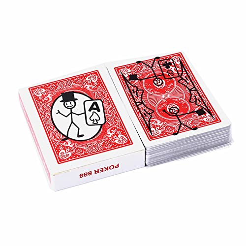 ZQION Magisches Cartoon-Karttoon-Deck, Zaubertricks, Spielkarte, Gimmick Toon, Animations-Vorhersage, lustige magische Requisiten, Anfänger, Zauberkarten von ZQION