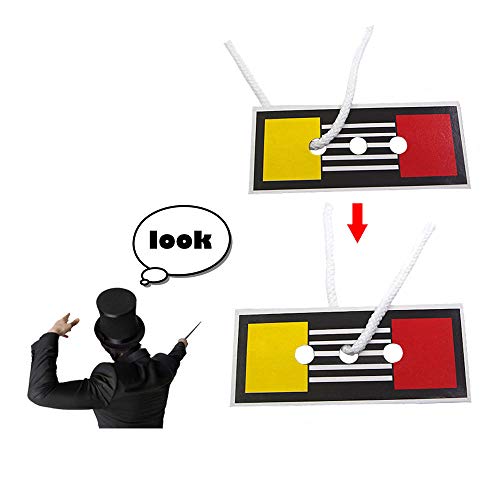 ZQION Magic Tricks Springseil Shift Card Magic Gimmicks Close Up Magic Beginner Requisiten 2 Stück/Charge von ZQION