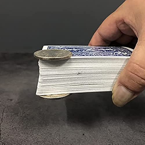 ZQION Magnetic Walking Liberty Half Dollar (Super Strong, Brass) Magic Tricks Coin Magic Close Up Illusions Magic Accessories Props von ZQION