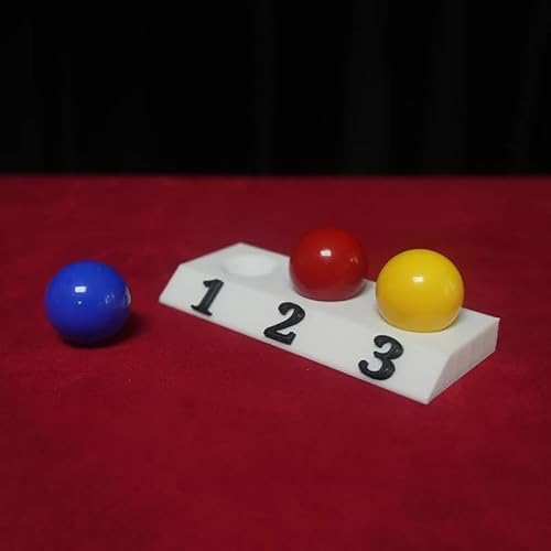 ZQION Mental Balls Close Up Magic Tricks Prediction Magic The Selected Ball Color Predict Gimmicks Professional Magician Stage Illusions Mentalism Magic Kit von ZQION
