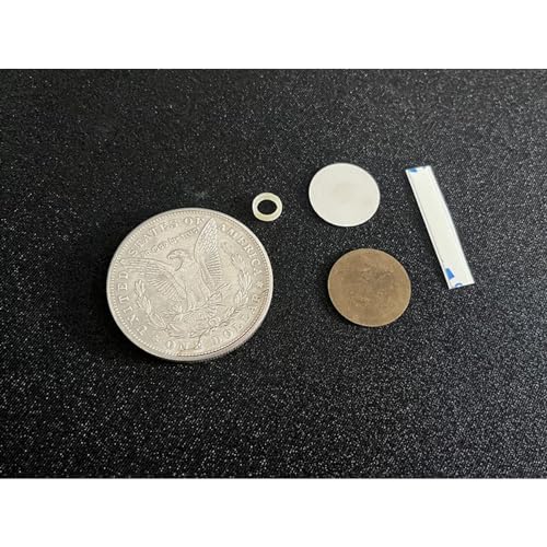 ZQION Multipurpose Flipper Coin (Morgan Dollar) Magic Tricks Magnetic or Gravity Coin Magic Illusions Close Up Gimmicks Magic Props Accessories Magician von ZQION