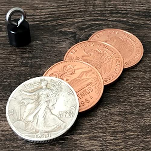ZQION Oliver Magic Coins Tricks Magic Coin Gimmicks Magician Accessories von ZQION