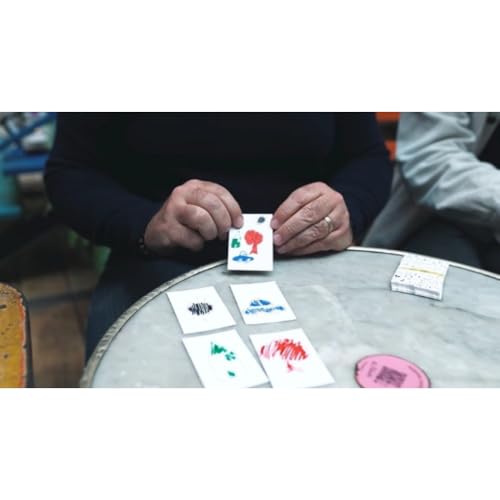 ZQION Professioneller 4-Farb-Blind-Test, Zaubertrick – sofortige Farbvorhersage für Bühne und Nahaufnahmen, keine Elektronik, selbstarbeitende Gedankenlese-Requisite von ZQION